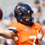 QB Beau Pribula during the spring game.