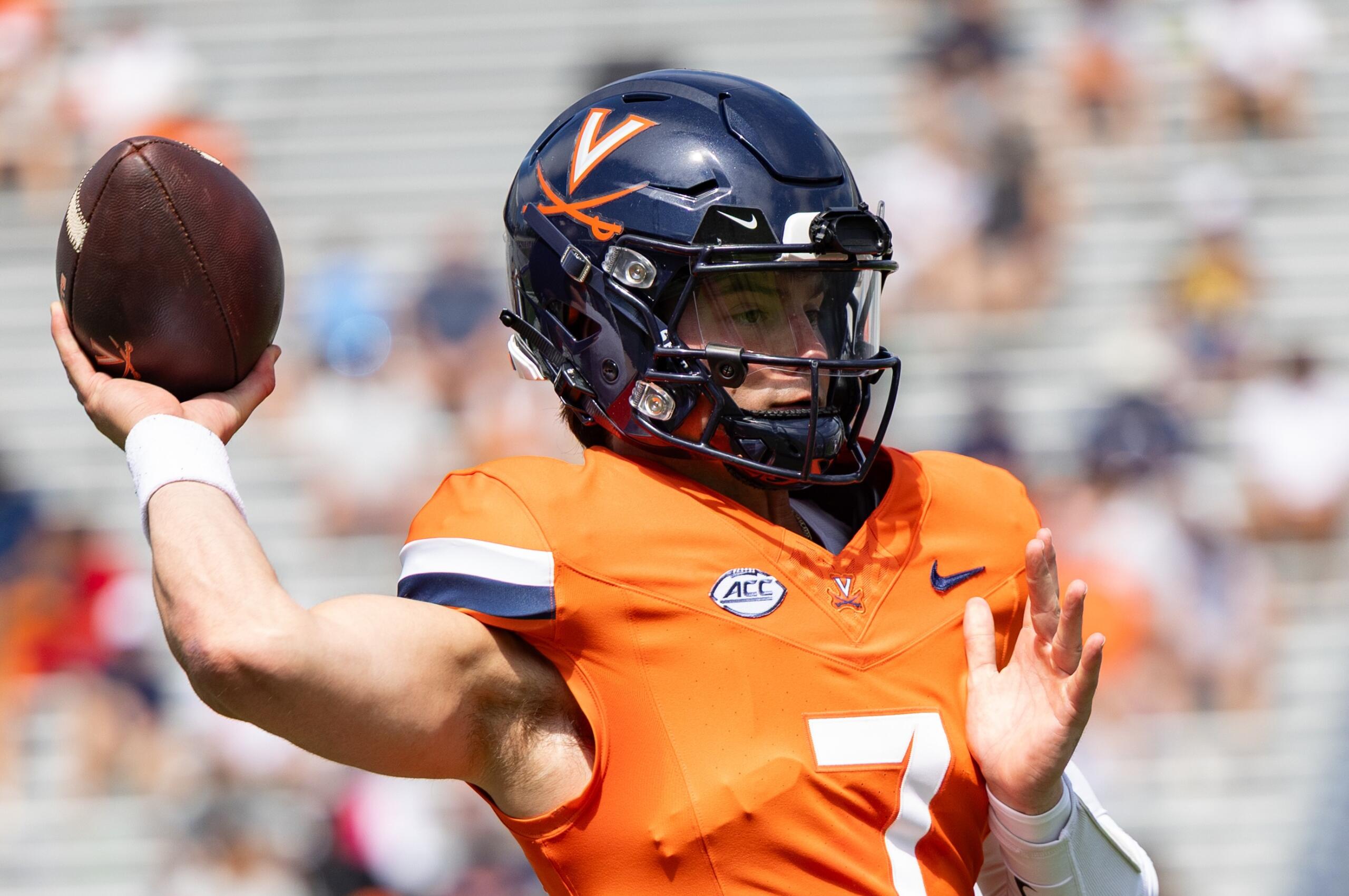QB Beau Pribula during the spring game.