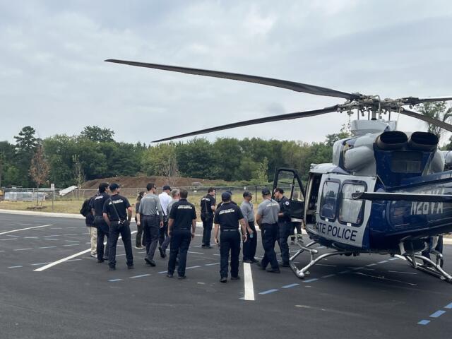 VSP helicopter at Mountain View