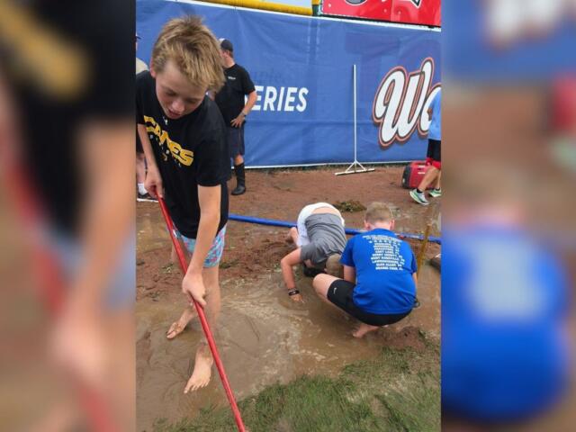 Peachtree 11U All-Stars do field work at the Cal Ripken World Series