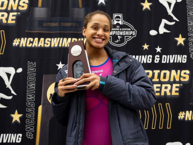 Sara Curtis at the NCAA Championships, 2026