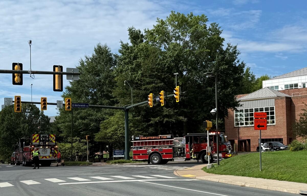 A gas leak forced an evacuation.