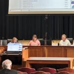 Albemarle School Board before interviews for the At-Large seat.