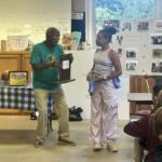 Charles Alexander visits Sunrise Elementary on Charlottesville 12 Day.