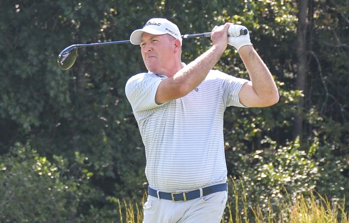 David Hutsell, winner of the 21st Senior Open of Virginia