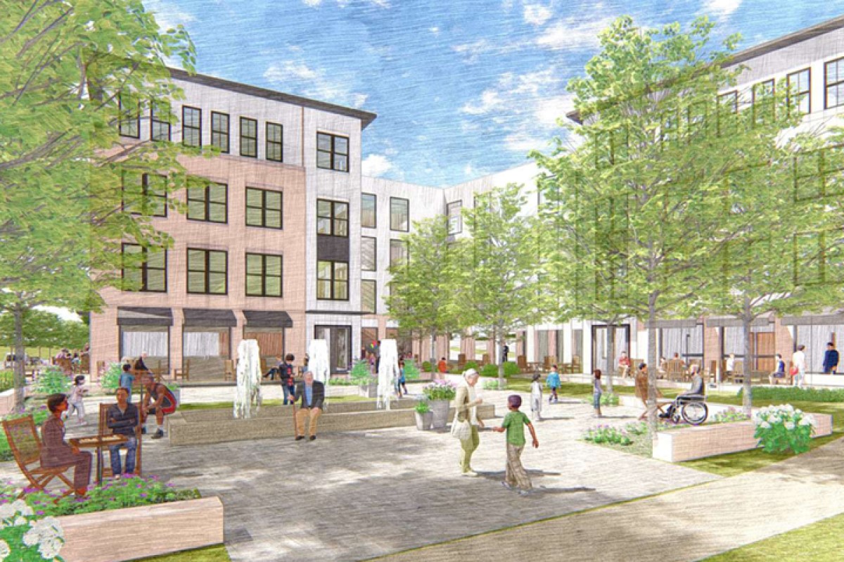 Southwood neighborhood center rendering