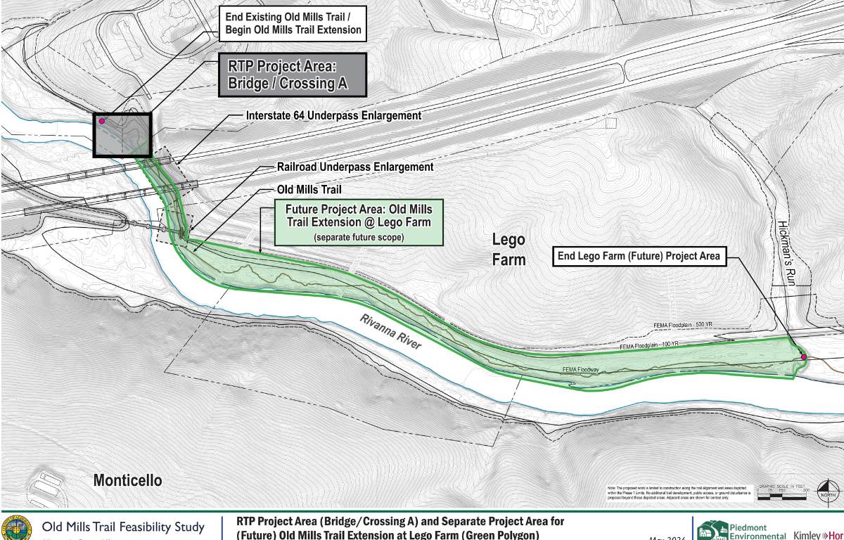Old Mills Trail Extension Phase One, September 2026
