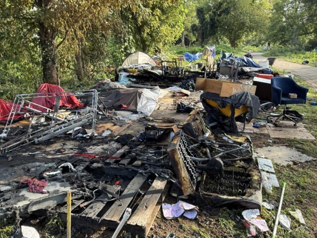 encampment burn