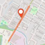 Avon St VDOT project map