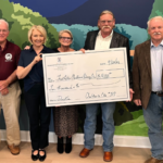 Elks Lodge members donate $10,000 to Foothills Child Advocacy Center.
