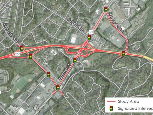 Emmet Bypass study area