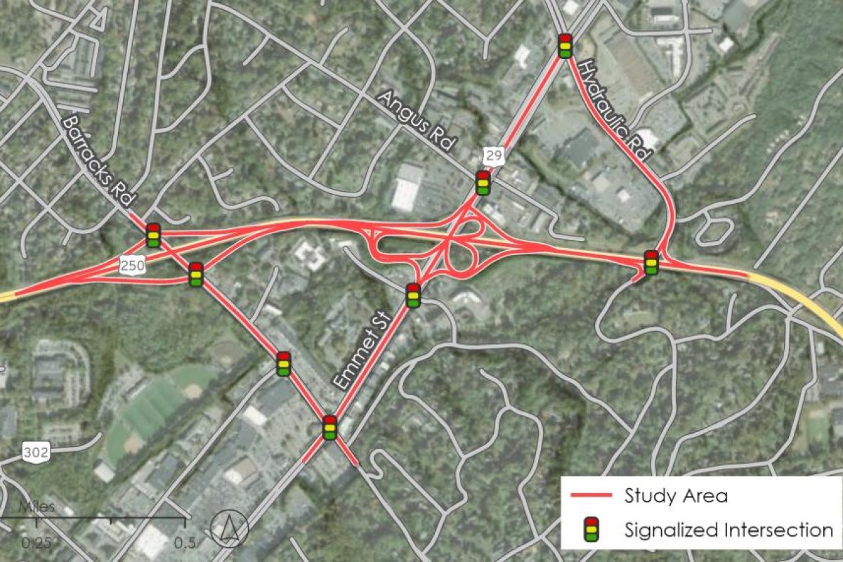 Emmet Bypass study area