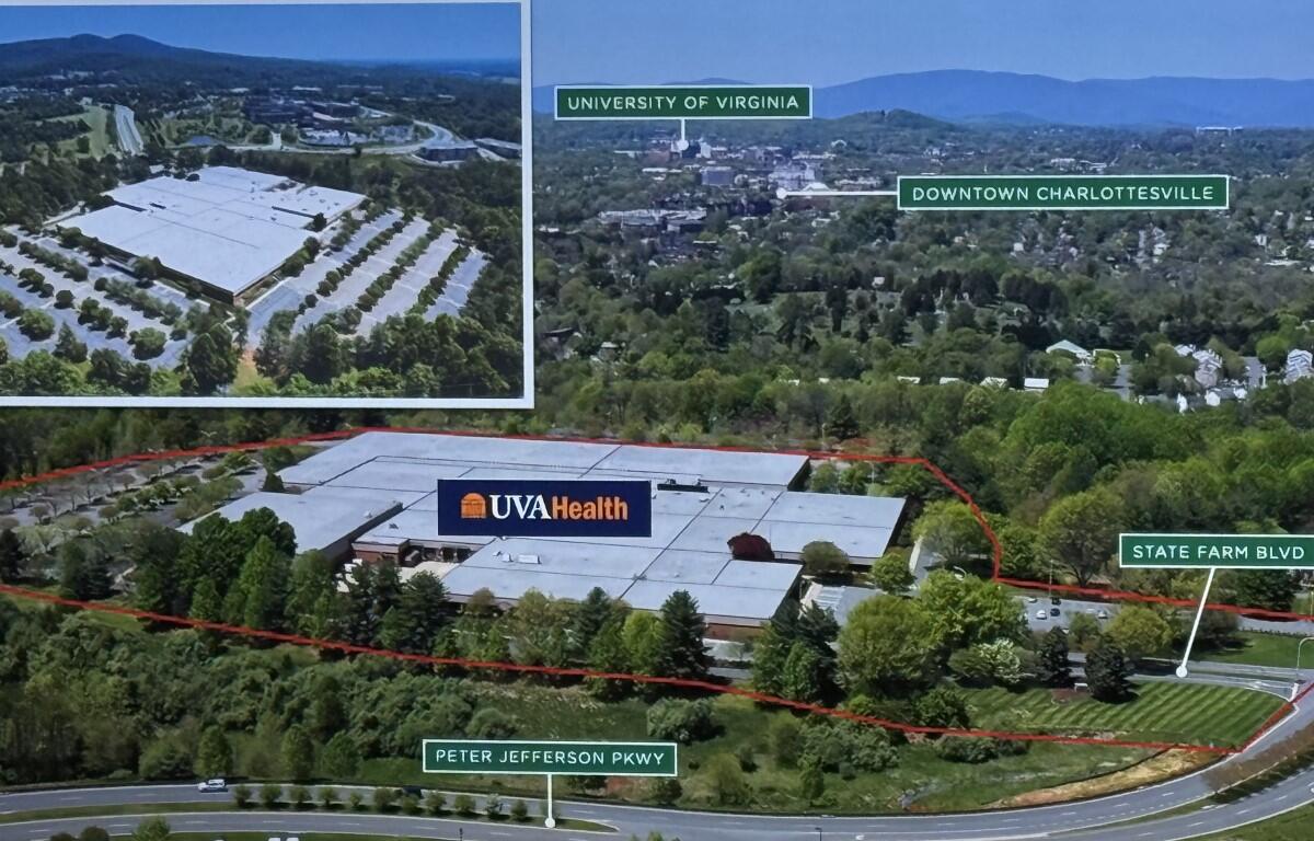 1500 State Farm Blvd aerial view