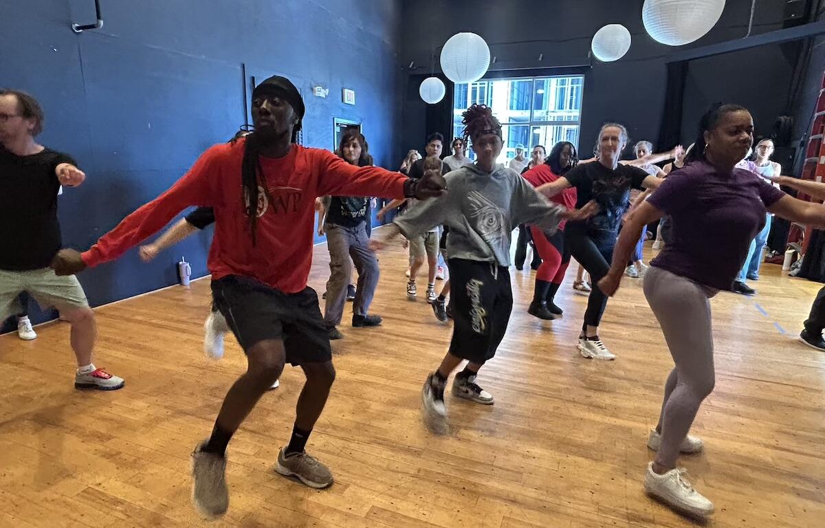Thriller rehearsal