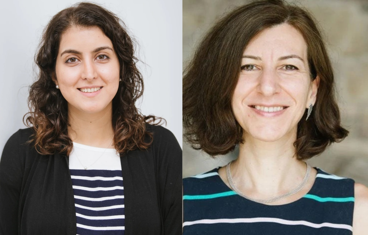 Doctors Saeedeh Sadeghi and Marieta Pehlivanova of the University of Virginia School of Medicine’s Division of Perceptual Studies