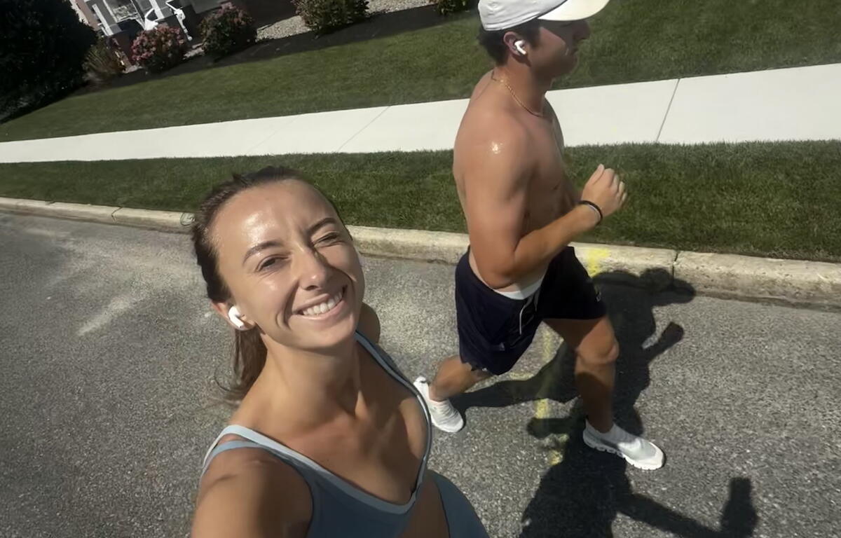 Izzie Begley and her brother, Will, will run the NYC Marathon on Saturday.