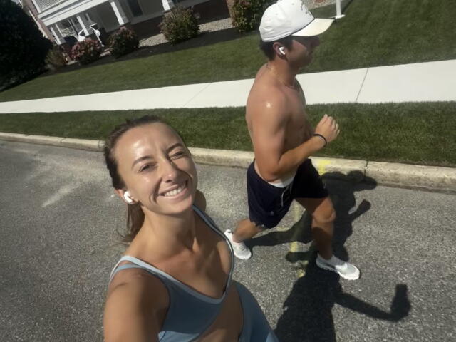 Izzie Begley and her brother, Will, will run the NYC Marathon on Saturday.