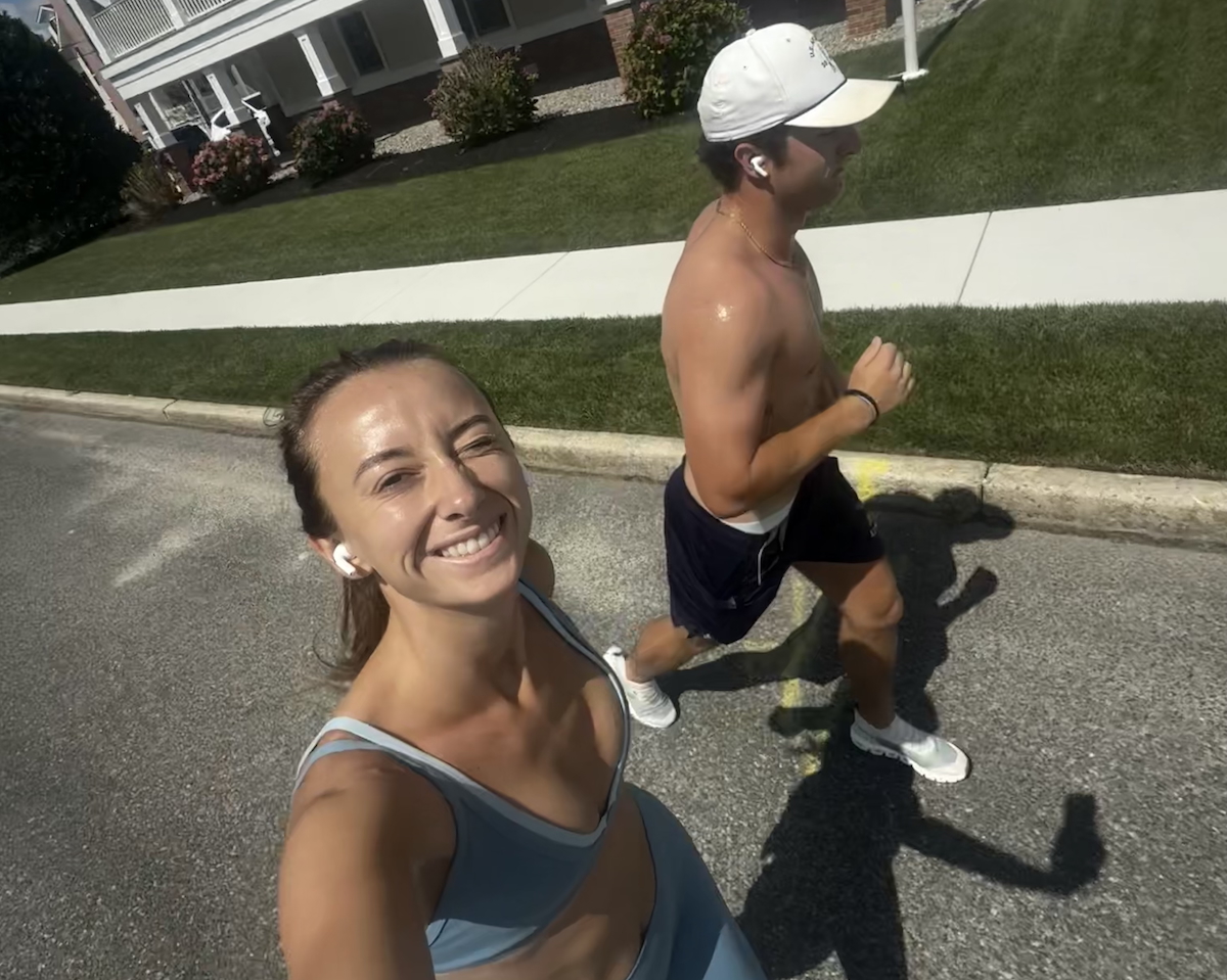 Izzie Begley and her brother, Will, will run the NYC Marathon on Saturday.